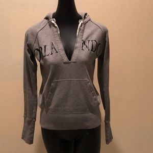 Grey “Orlando” long sleeve with hoodie